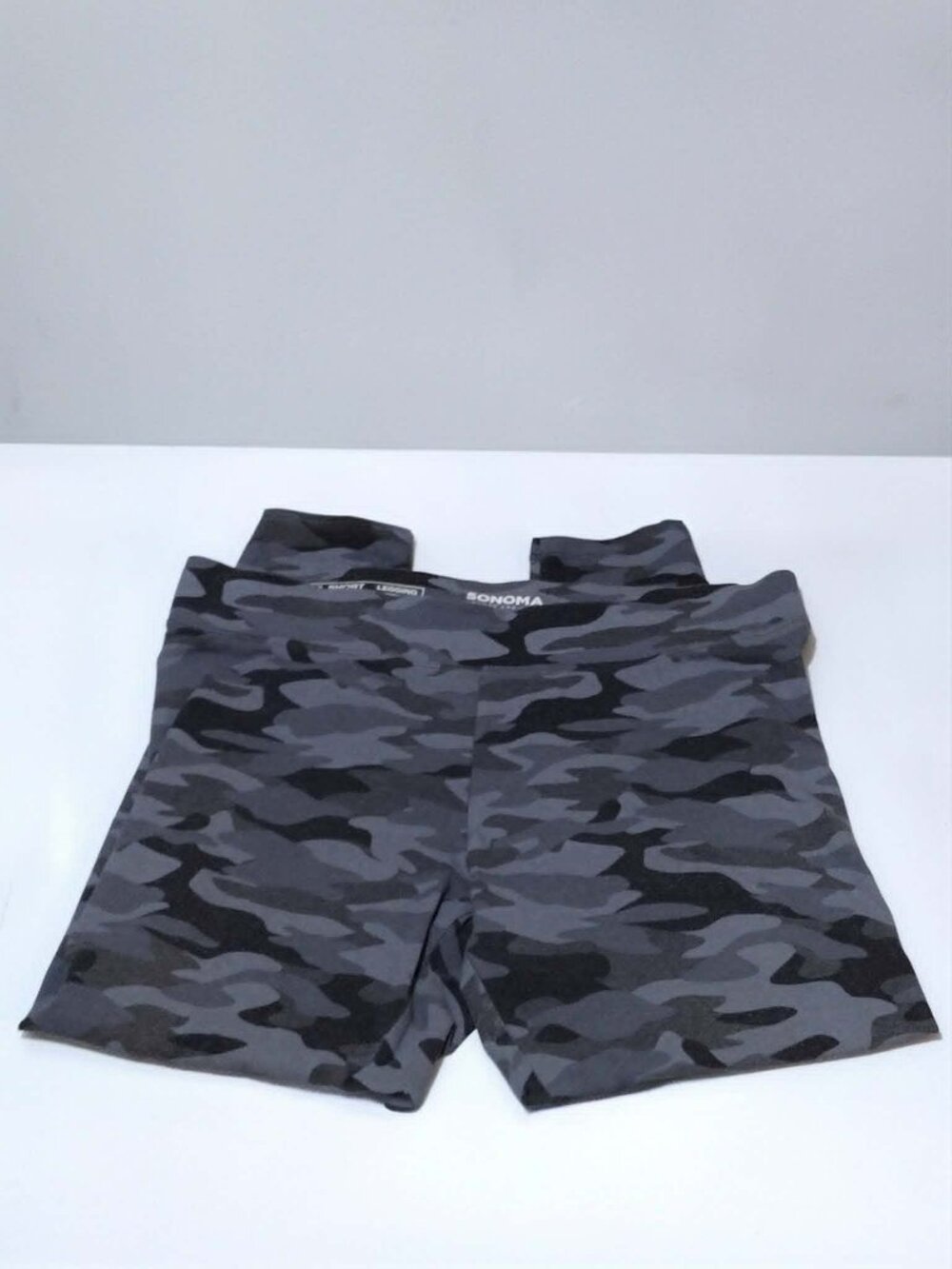XL Short - Sonoma Good For Life Legging Black Gray Camo